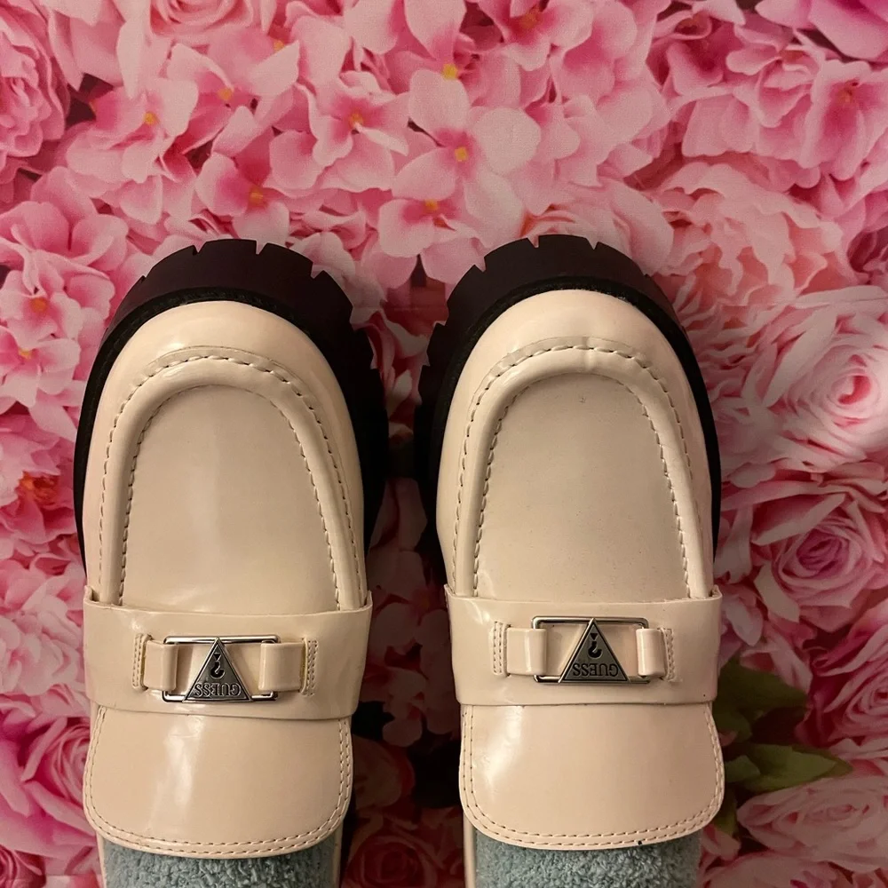 Guess Beige Footwear with Rugged Sole - Picture 7 of 7